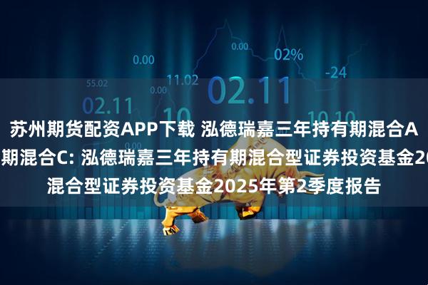苏州期货配资APP下载 泓德瑞嘉三年持有期混合A,泓德瑞嘉三年持有期混合C: 泓德瑞嘉三年持有期混合型证券投资基金2025年第2季度报告